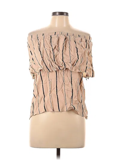 Pre-owned Lumiere Short Sleeve Blouse