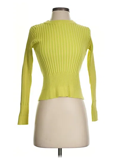 Pre-owned Lumiere Turtleneck Sweater In Green