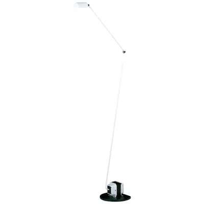 Pre-owned Lumina Daphine Led Floor Lamp In White By Tommaso Cimini
