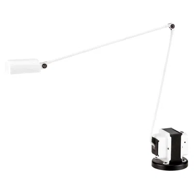 Pre-owned Lumina Daphine Led Table Lamp In Matt White By Tommaso Cimini