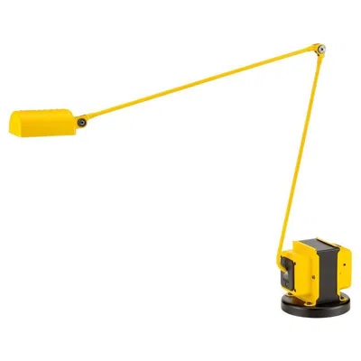 Pre-owned Lumina Daphine Led Table Lamp In Matt Yellow By Tommaso Cimini