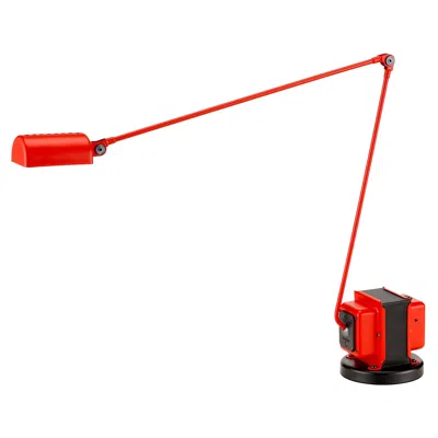 Pre-owned Lumina Daphine Led Table Lamp In Red By Tommaso Cimini