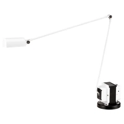 Pre-owned Lumina Daphine Led Table Lamp In White By Tommaso Cimini