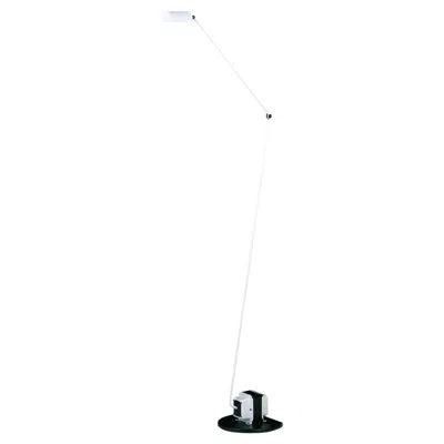 Pre-owned Lumina Daphine Terra Led Floor Lamp In Matt White By Tommaso Cimini