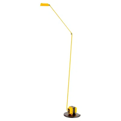 Pre-owned Lumina Daphine Terra Led Floor Lamp In Matt Yellow By Tommaso Cimini