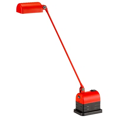 Pre-owned Lumina Daphinette Led Table Lamp In Red By Tommaso Cimini