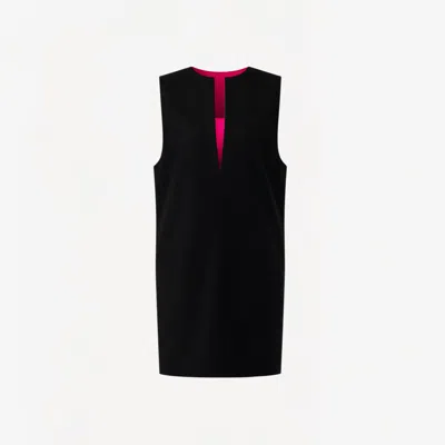 Lumina Eligma Women's Black / Pink Pear Reversible Dress - Black Fuchsia