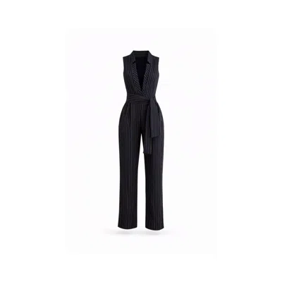Lumina Eligma Women's Blue The Star Overall Jumpsuit - Navy & Gold Mustard