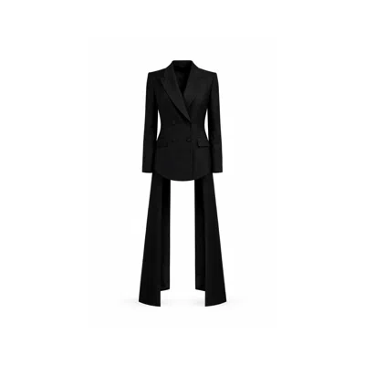 Lumina Eligma Women's Opera Blazer Dress - Black