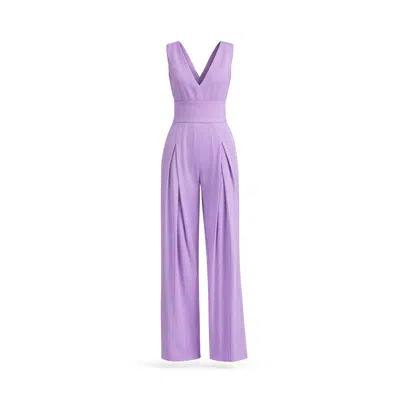 Lumina Eligma Women's Purple The Arrow Jumpsuit - Lilac