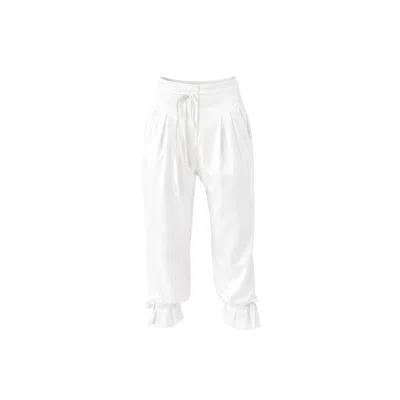 Lumina Eligma Women's The Arabesque Pants Ensemble - White