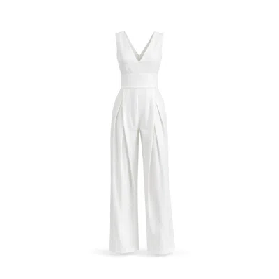 Lumina Eligma Women's The Arrow Jumpsuit - White