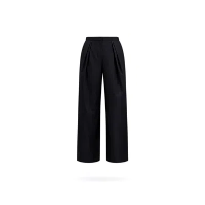 Lumina Eligma Women's The Gathered Suit Pants Ensemble - Black