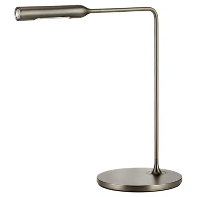 Pre-owned Lumina Flo Bedside Lamp In Gunmetal By Foster+partners In Gray