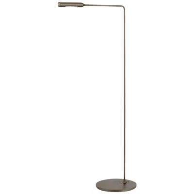Pre-owned Lumina Flo Lounge Floor Lamp In Bronze Metal Paint By Foster+partners In Transparent