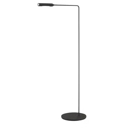 Pre-owned Lumina Flo Lounge Floor Lamp In Matt Black By Foster+partners