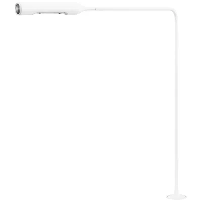 Pre-owned Lumina Flo Table Lamp With F46 Grommet In Matte White By Foster+partners