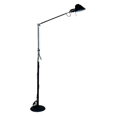 Pre-owned Lumina Floor Lamp Lamp  Tangram W. Monici Italy Design Desk Lamp In Black