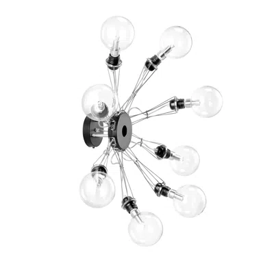 Pre-owned Lumina Matrix Otto-p Wall Lamp In Black By Yaacov Kaufman