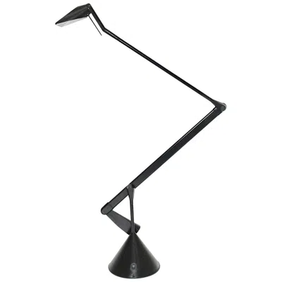 Pre-owned Lumina Modern Black Vintage Table Lamp Zelig By Walter Monici For , 1980s, Italy