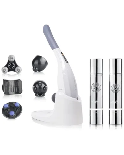Lumina Nrg Caffeine Skin Care Body Indulge Set With Deep Tissue Body Massager