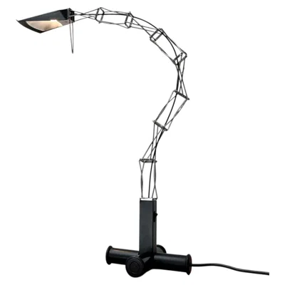 Pre-owned Lumina Postmodern Italian Multi X Table Lamp By Yaacov Kaufmann For , 1980s In Black