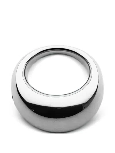 Luminous 27 Eduardo Grande Diamond Ring In Silver