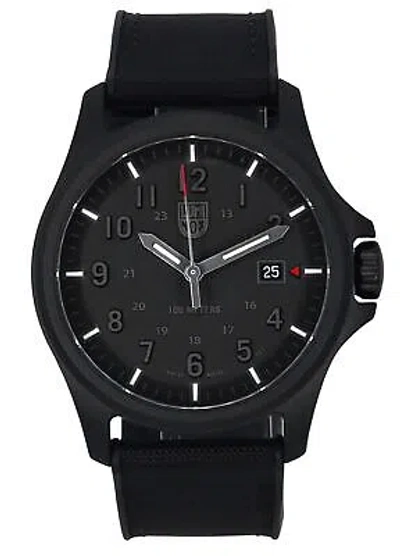 Pre-owned Luminox Atacama Field Urban Adventure Swiss Made Rubber Strap Xl.1961 Mens Watch