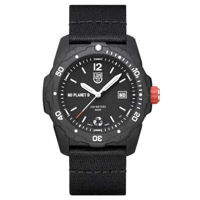 Pre-owned Luminox Bear Grylls Survival 42mm Eco 'no Planet B' Watch Xb.3722.eco