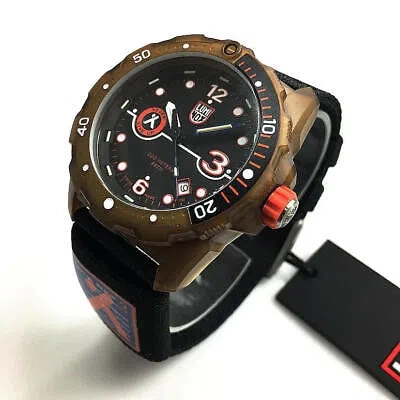 Pre-owned Luminox Bear Grylls Survival Eco Series Recycled Ocean Watch 3721.eco