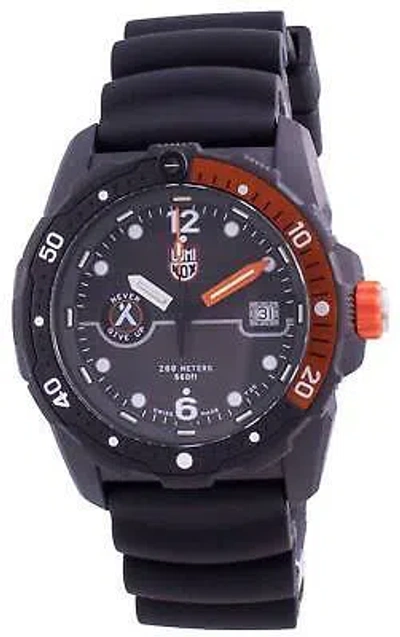 Pre-owned Luminox Bear Grylls Survival Sea Series Quartz Xb.3729 200m Men's Watch