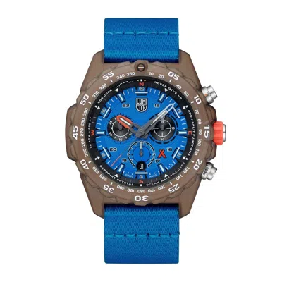 Pre-owned Luminox Bear Grylls Xb.3743.eco Survival Master X Tide 45mm Quartz Men's Watch