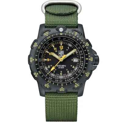 Luminox Bicolor Nylon Sport Watch In Metallic