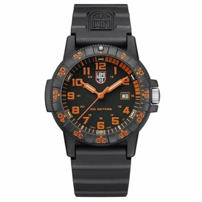 Pre-owned Luminox Genuine  Xs.0329 Men's Watch Leatherback Sea Turtle Giant Made In Swiss