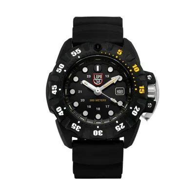 Pre-owned Luminox Genuine  Xs.1555 Men's Watch Quartz Scott Cassel Deep Dive 45mm 300meter