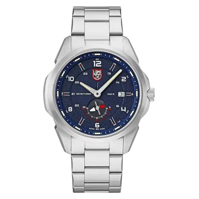Luminox Gray Stainless Steel Watch In Metallic