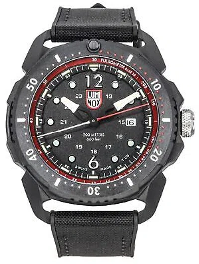 Pre-owned Luminox Ice-sar Arctic Artic Swiss Made Pulsometer Diver Xl.1051 200m Mens Watch
