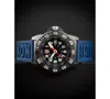 Luminox Interchangeable Blue Rubber Watch Strap In No Color