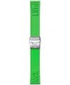 Luminox Interchangeable Green Rubber Watch Strap In No Color