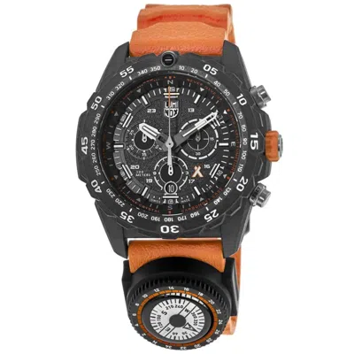 Luminox Master Bear Grylls Survival Black Dial Rubber Strap Men's Watch Xb.3749 In Multi