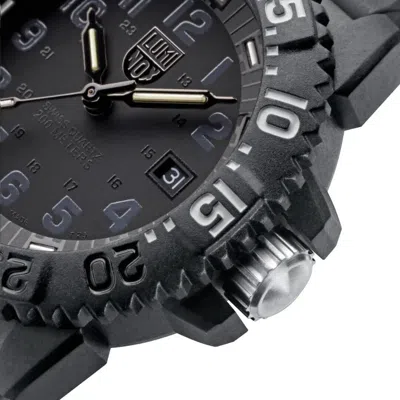 Pre-owned Luminox Men's 45 Mm Navy Seal Blackout Carbonox Swiss Made Watch Xs.3051.go.nsf