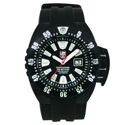 Pre-owned Luminox Men's Deep Dive Black Dial Watch - 1501
