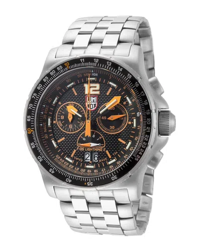Luminox Men's F-35 Lightning Ii Watch In Metallic