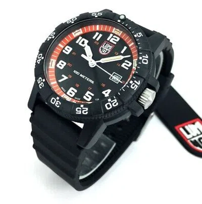 Pre-owned Luminox Men's  Leatherback Sea Turtle Black 44mm Watch Xs.0329.1