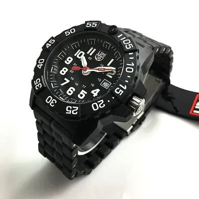 Pre-owned Luminox Men's  Navy Seal Trident Diver's 45mm Watch Xs.3502