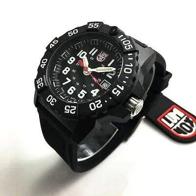 Pre-owned Luminox Men's  Navy Seal Trident Diver's 45mm Watch Xs.3501.f
