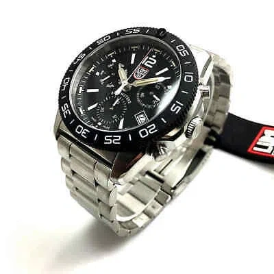 Pre-owned Luminox Men's  Pacific Diver Chronograph Steel Swiss Watch Xs.3142
