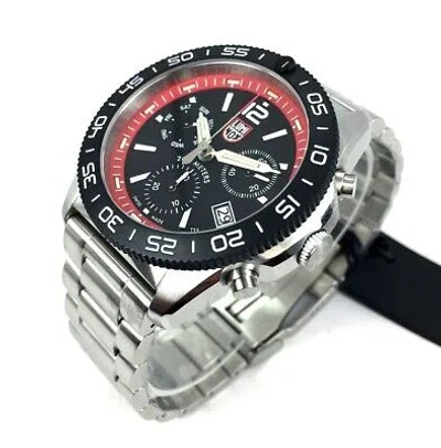 Pre-owned Luminox Men's  Pacific Diver Chronograph Steel Swiss Watch Xs.3155.m