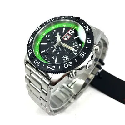 Pre-owned Luminox Men's  Pacific Diver Chronograph Steel Swiss Watch Xs.3157.nf.m