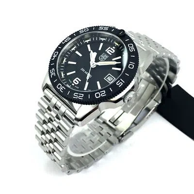 Pre-owned Luminox Men's  Pacific Diver Ripple 39mm Steel Dive Watch Xs.3122m.1